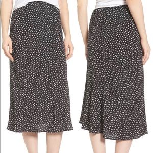 Bias cut skirt